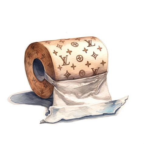 designer toilet paper louis vuitton|louis vuitton toilet paper price.